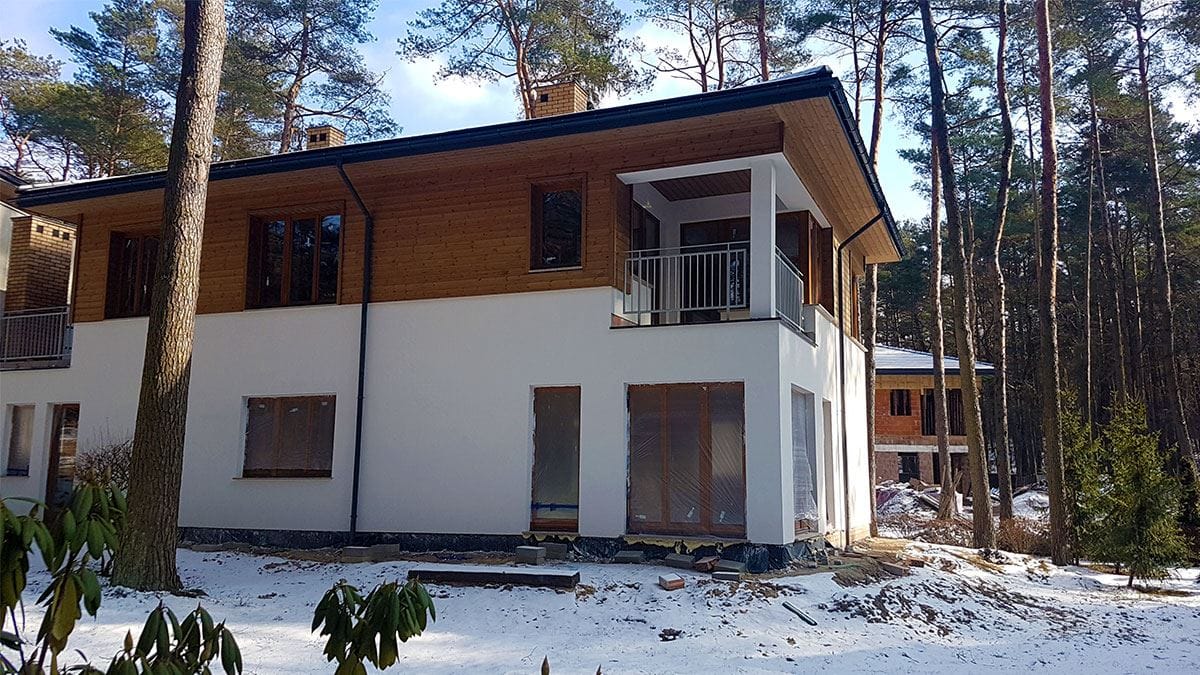 Enklawa Magdalenka - Gotowy budynek